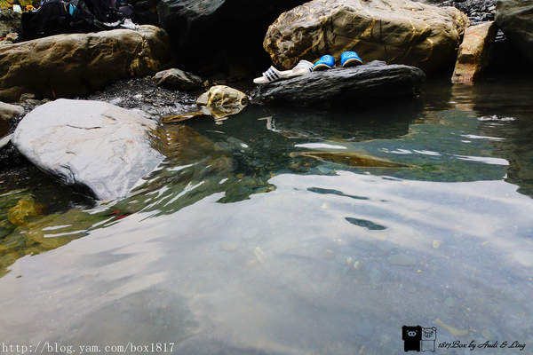 【南投。仁愛】野溪溫泉。精英溫泉。塔羅灣溪。情人吊橋