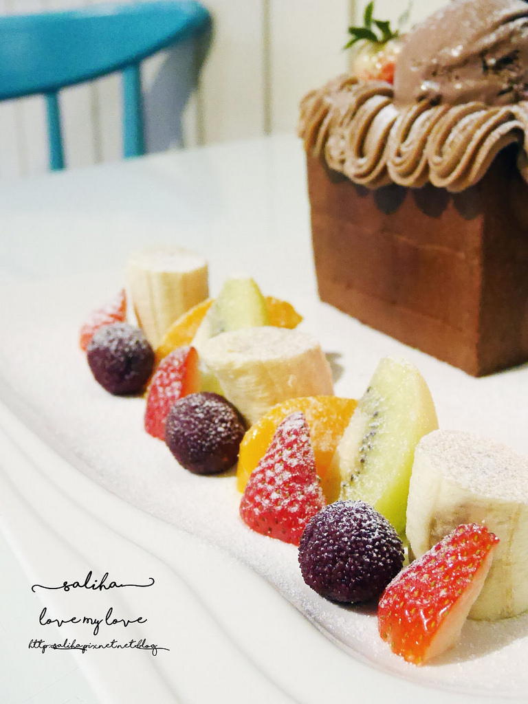 台北中山站好吃平價蜜糖土司咖啡管甜點店choc for you (2)