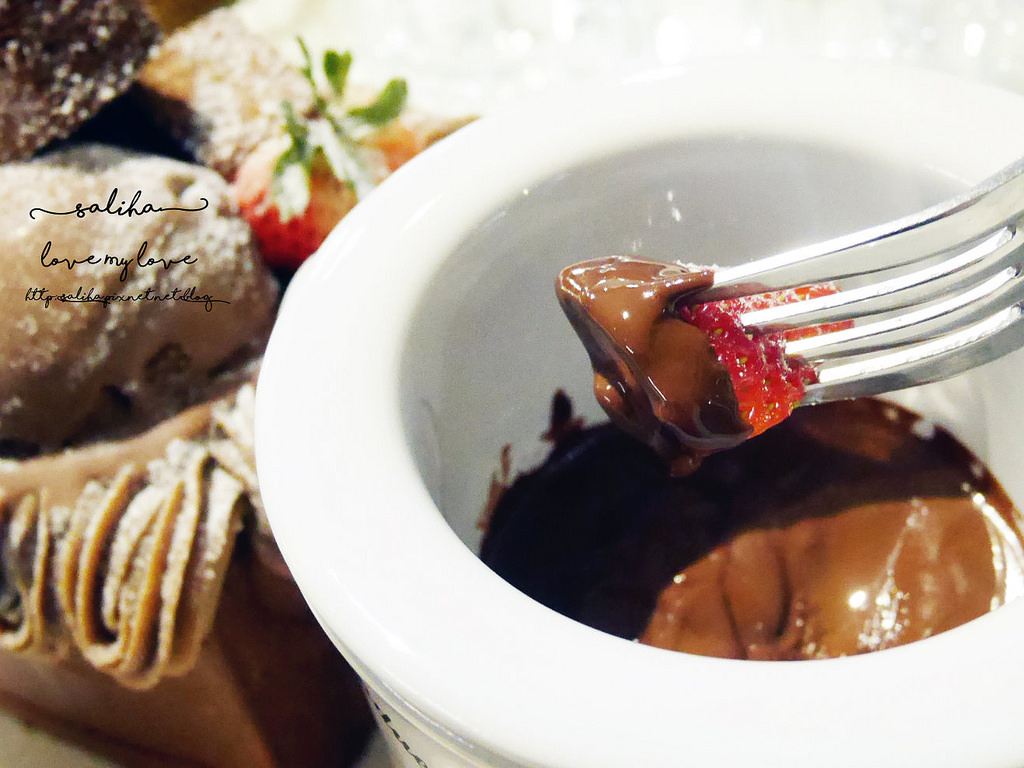 台北中山站附近餐廳推薦choc for you平價巧克力鍋蜜糖土司