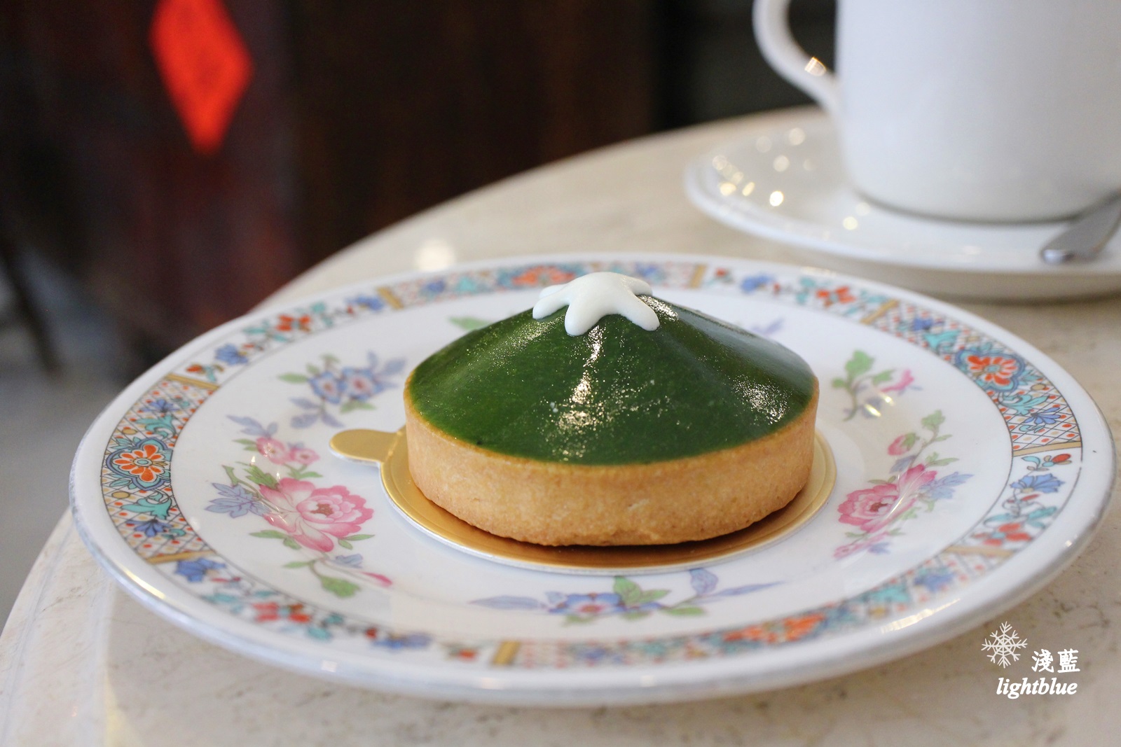 [ 板橋美食 ] 淺藍 × merci creme～老屋甜點，午後的布丁、抹茶小富士與美味可頌