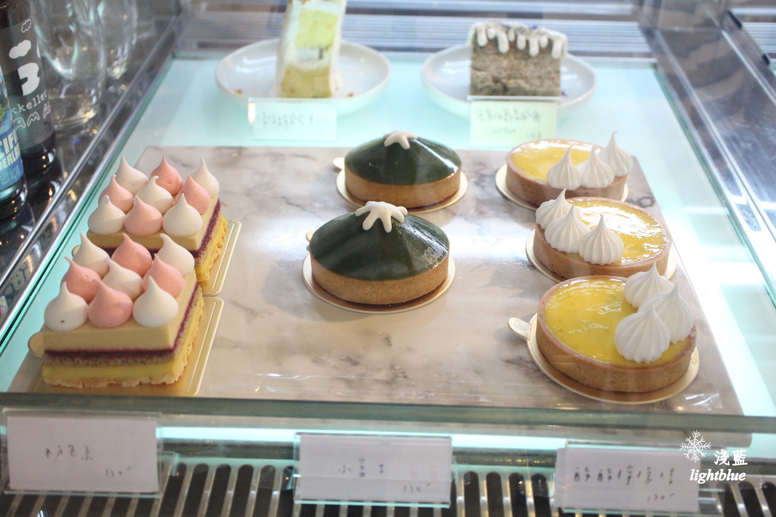 [ 板橋美食 ] 淺藍 × merci creme～老屋甜點，午後的布丁、抹茶小富士與美味可頌