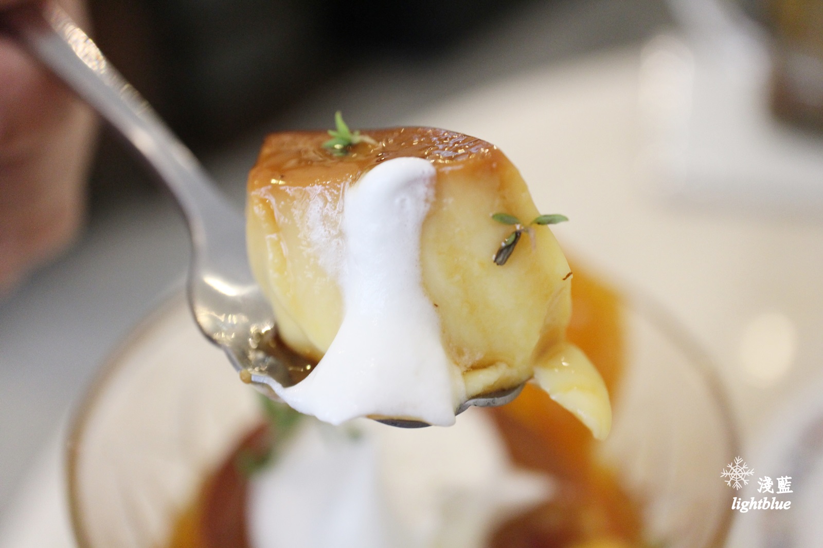 [ 板橋美食 ] 淺藍 × merci creme～老屋甜點，午後的布丁、抹茶小富士與美味可頌