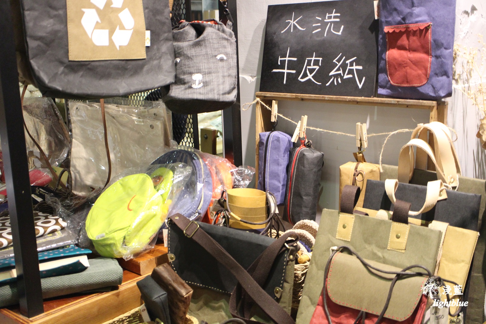 嘉義景點：淺藍 × 承億小鎮慢讀～文青書店還有好多生活文創選物與滿滿乾燥花，好拍又好逛