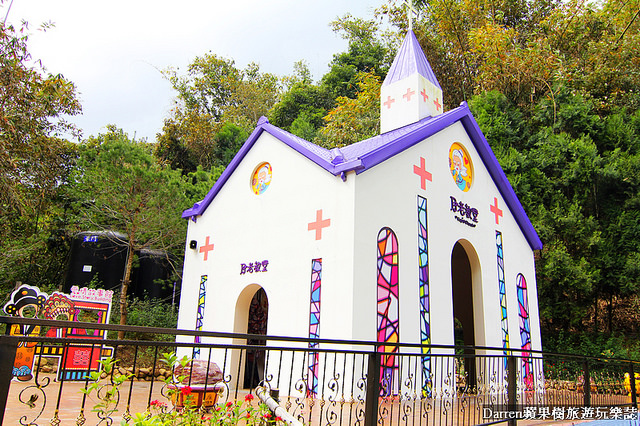 『南投埔里景點』月老教堂&愛情故事館★日月潭必訪順遊景點埔里元首館最新浪漫教堂/大黑松小倆口愛情故事館月老教堂