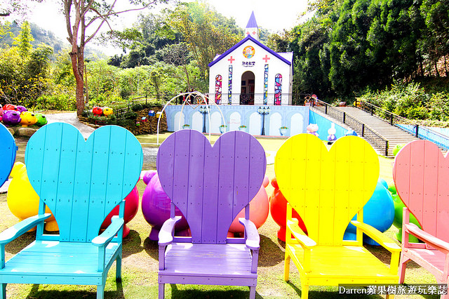 『南投埔里景點』月老教堂&愛情故事館★日月潭必訪順遊景點埔里元首館最新浪漫教堂/大黑松小倆口愛情故事館月老教堂