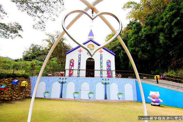 『南投埔里景點』月老教堂&愛情故事館★日月潭必訪順遊景點埔里元首館最新浪漫教堂/大黑松小倆口愛情故事館月老教堂