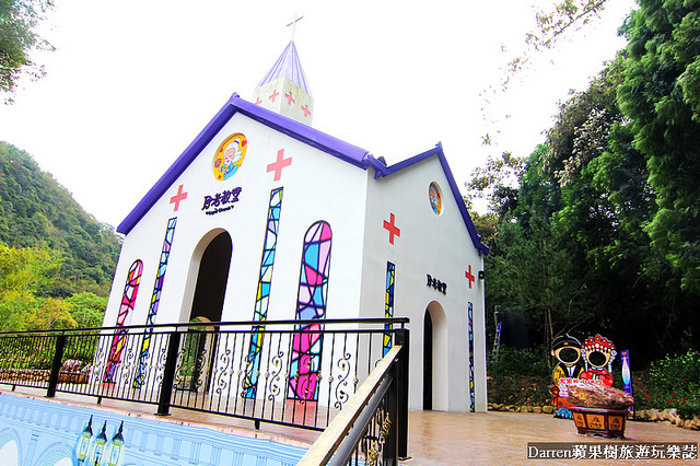 『南投埔里景點』月老教堂&愛情故事館★日月潭必訪順遊景點埔里元首館最新浪漫教堂/大黑松小倆口愛情故事館月老教堂