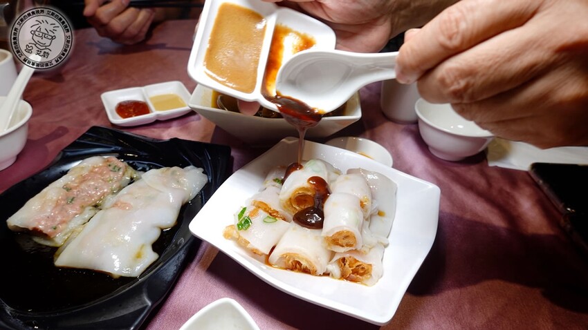 台北市大安區【 大巨蛋美食 】40年老字號港式飲茶google 四千多筆評論還保持4.0的高分．雅苑蝦餃皇、蘿蔔牛雜盅、芋絲炸