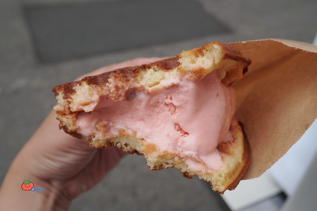 中原夜市平價美食 幸福圓鬆餅 銅板美食