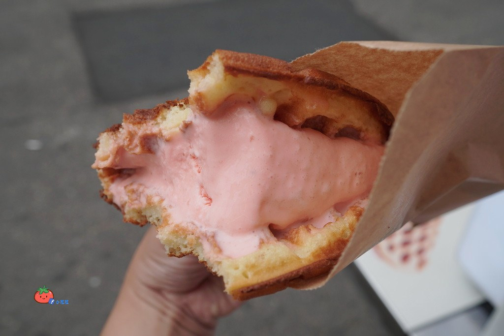 中原夜市平價美食 幸福圓鬆餅 銅板美食