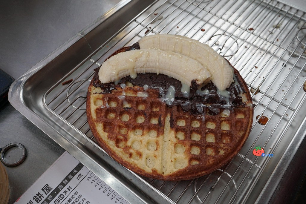 中原夜市平價美食 幸福圓鬆餅 銅板美食