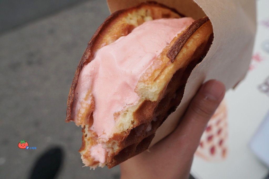 中原夜市平價美食 幸福圓鬆餅 銅板美食