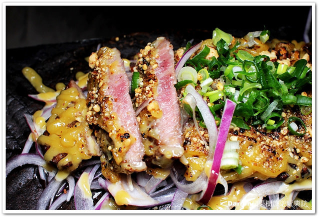 『桃園市八德區』嗄浪和漢料理★嘎浪創意日本料理必點人氣生魚片丼&阿里山牛肉麵/串串燒烤三層超威