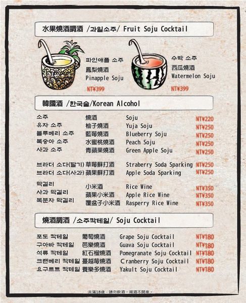 台韓民國‧有專人伺候烤肉服務，適合小鳥胃食用的韓式燒肉餐廳~