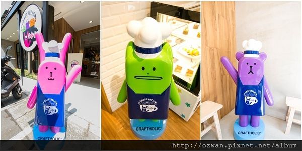 [吃喝]夢幻少女心萌漾好療癒～宇宙人主題餐廳CRAFTHOLIC CAFE。