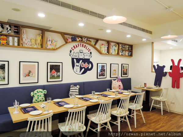 [吃喝]夢幻少女心萌漾好療癒～宇宙人主題餐廳CRAFTHOLIC CAFE。