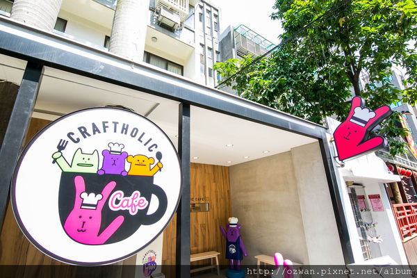 [吃喝]夢幻少女心萌漾好療癒～宇宙人主題餐廳CRAFTHOLIC CAFE。