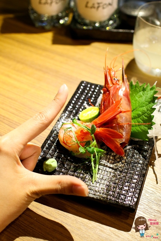 LAFON 樂逢：【食記】台北 南京復興 LAFON 樂逢 現代化日式居酒屋 新鮮味美胭脂蝦 優質無毒梅花豬排