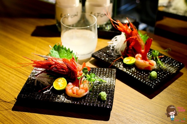LAFON 樂逢：【食記】台北 南京復興 LAFON 樂逢 現代化日式居酒屋 新鮮味美胭脂蝦 優質無毒梅花豬排