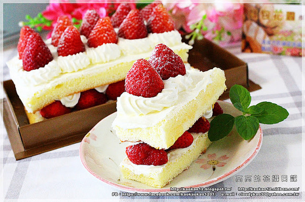 麵包花園烘焙坊：【高雄】前鎮區。麵包花園烘焙坊 冬季草莓系列《草莓千層蛋糕、草莓盆栽、草莓排排讚蛋糕》