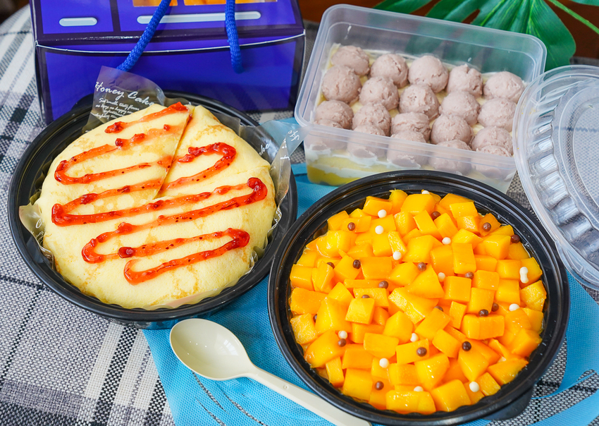 [高雄]麵包花園烘焙坊-超有梗超商蛋包飯蛋糕、芒果丼飯!夏季必吃芒果爆多便當 @美食好芃友