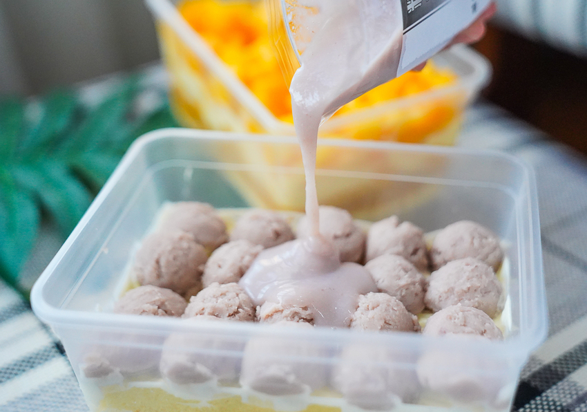 [高雄]麵包花園烘焙坊-超有梗超商蛋包飯蛋糕、芒果丼飯!夏季必吃芒果爆多便當 @美食好芃友