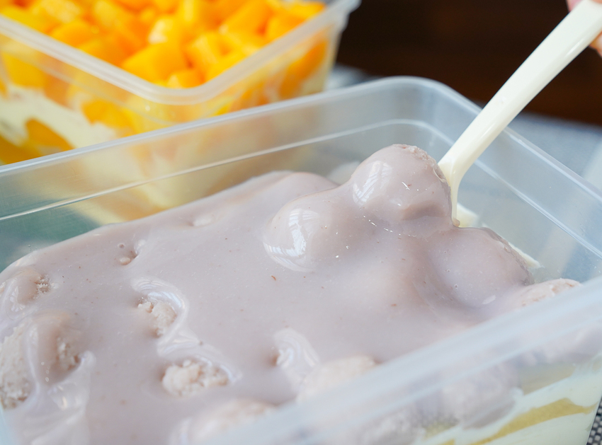 [高雄]麵包花園烘焙坊-超有梗超商蛋包飯蛋糕、芒果丼飯!夏季必吃芒果爆多便當 @美食好芃友