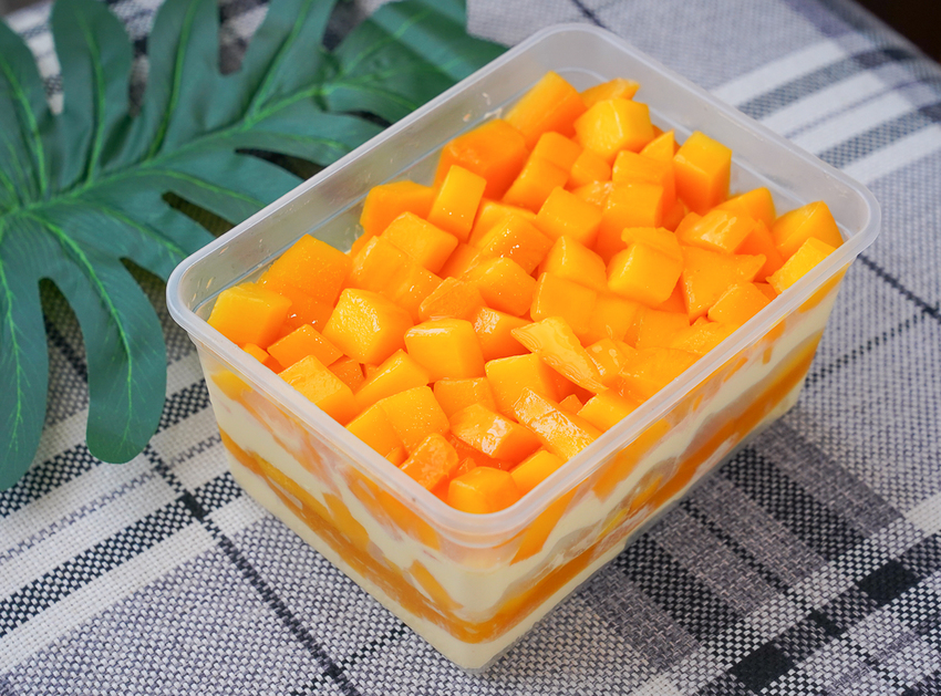 [高雄]麵包花園烘焙坊-超有梗超商蛋包飯蛋糕、芒果丼飯!夏季必吃芒果爆多便當 @美食好芃友