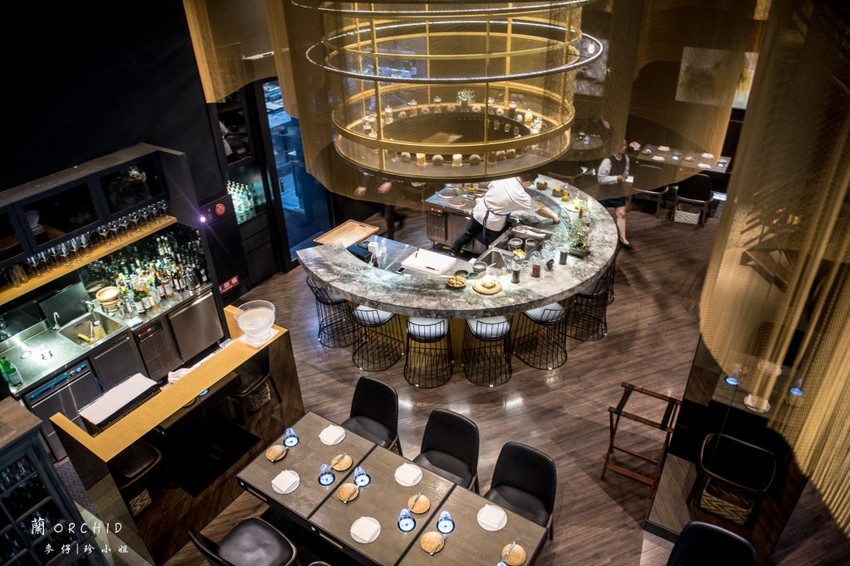 (台北) 蘭ORCHID Restaurant|享受視覺與味覺的雙重刺激~2018EZTABLE餐廳週專屬菜單依舊令人滿意|情人節約會餐廳推薦|台北信義安和站美食