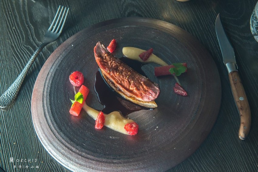 (台北) 蘭ORCHID Restaurant|享受視覺與味覺的雙重刺激~2018EZTABLE餐廳週專屬菜單依舊令人滿意|情人節約會餐廳推薦|台北信義安和站美食