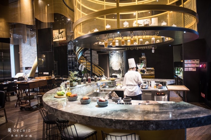 (台北) 蘭ORCHID Restaurant|享受視覺與味覺的雙重刺激~2018EZTABLE餐廳週專屬菜單依舊令人滿意|情人節約會餐廳推薦|台北信義安和站美食