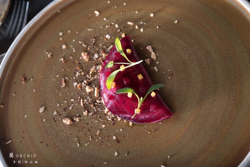 (台北) 蘭ORCHID Restaurant|享受視覺與味覺的雙重刺激~2018EZTABLE餐廳週專屬菜單依舊令人滿意|情人節約會餐廳推薦|台北信義安和站美食