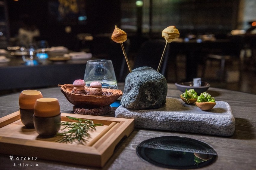 (台北) 蘭ORCHID Restaurant|享受視覺與味覺的雙重刺激~2018EZTABLE餐廳週專屬菜單依舊令人滿意|情人節約會餐廳推薦|台北信義安和站美食