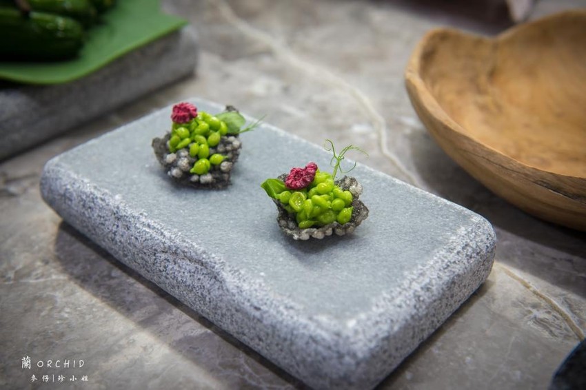 (台北) 蘭ORCHID Restaurant|享受視覺與味覺的雙重刺激~2018EZTABLE餐廳週專屬菜單依舊令人滿意|情人節約會餐廳推薦|台北信義安和站美食