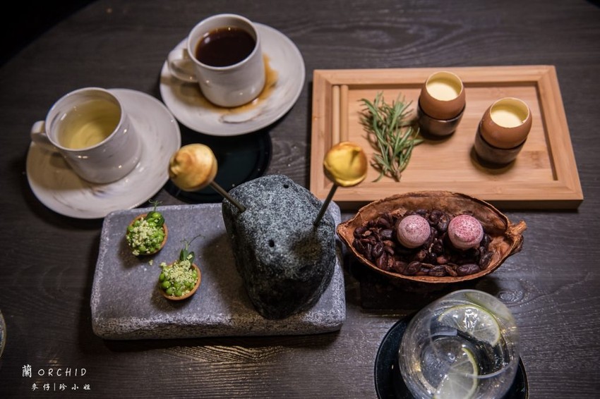 (台北) 蘭ORCHID Restaurant|享受視覺與味覺的雙重刺激~2018EZTABLE餐廳週專屬菜單依舊令人滿意|情人節約會餐廳推薦|台北信義安和站美食