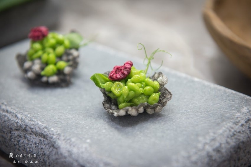 (台北) 蘭ORCHID Restaurant|享受視覺與味覺的雙重刺激~2018EZTABLE餐廳週專屬菜單依舊令人滿意|情人節約會餐廳推薦|台北信義安和站美食