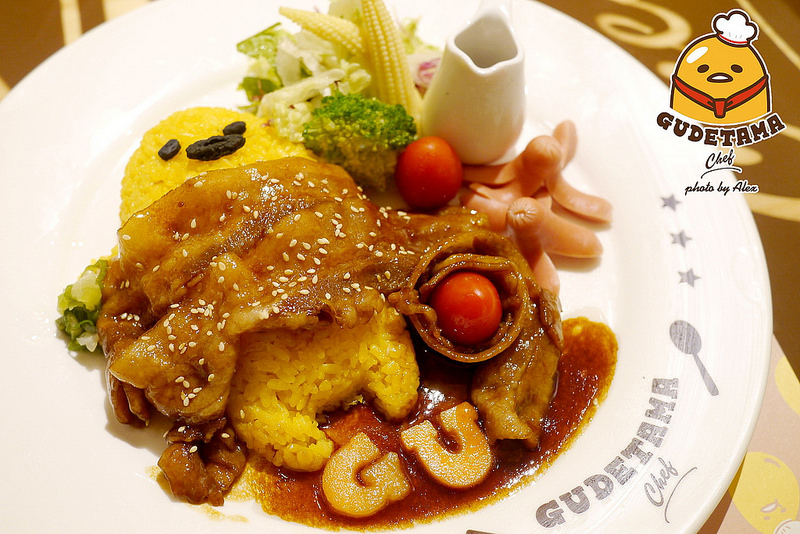 【台北】Gudetama Chef 蛋黃哥五星主廚餐廳 ~ 蛋黃哥變身五星主廚落腳台北東區啦!!! 環境、餐點萌翻天、超療癒 / 主題餐廳 / 捷運忠孝復興 / 內附菜單