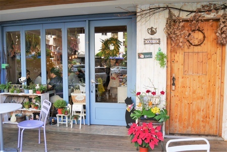 【台北芝山站 | 甜點】美味重乳酪佐乾燥花的美好夢境✡小夢境。Little Dream Cafe'