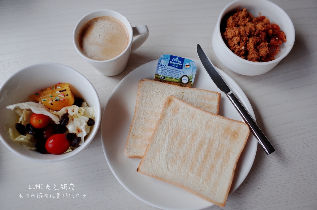 台中光之旅店早餐Lumi Hotel