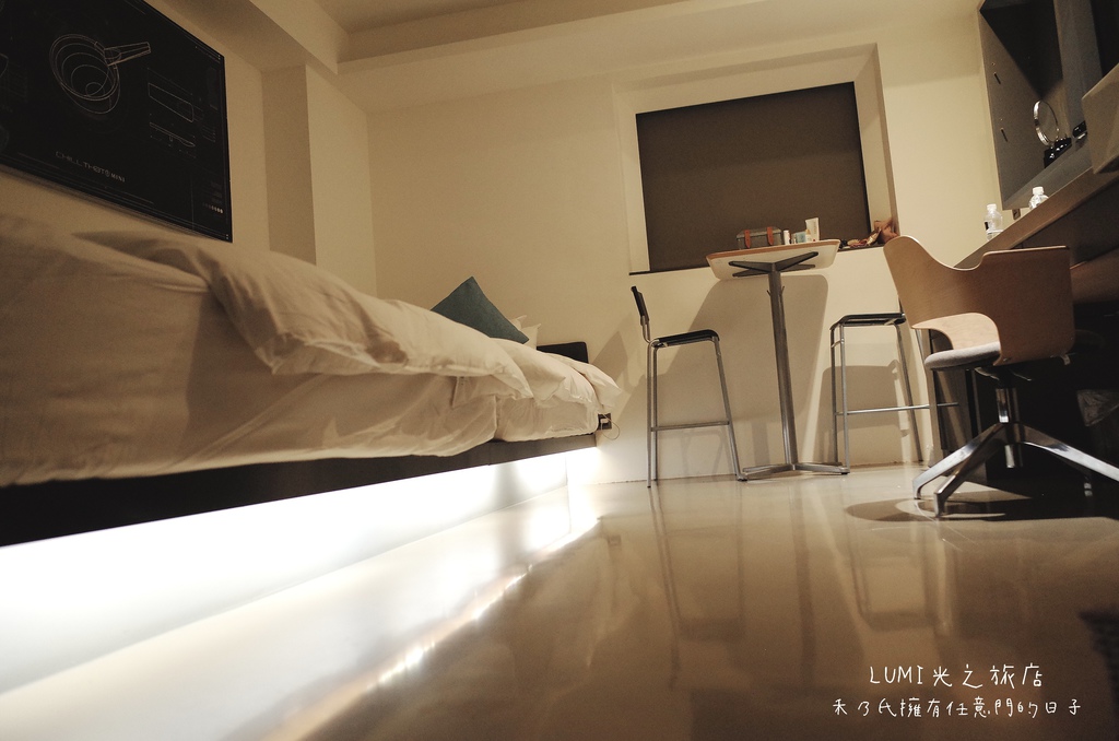 台中光之旅店雙床房Lumi Hotel