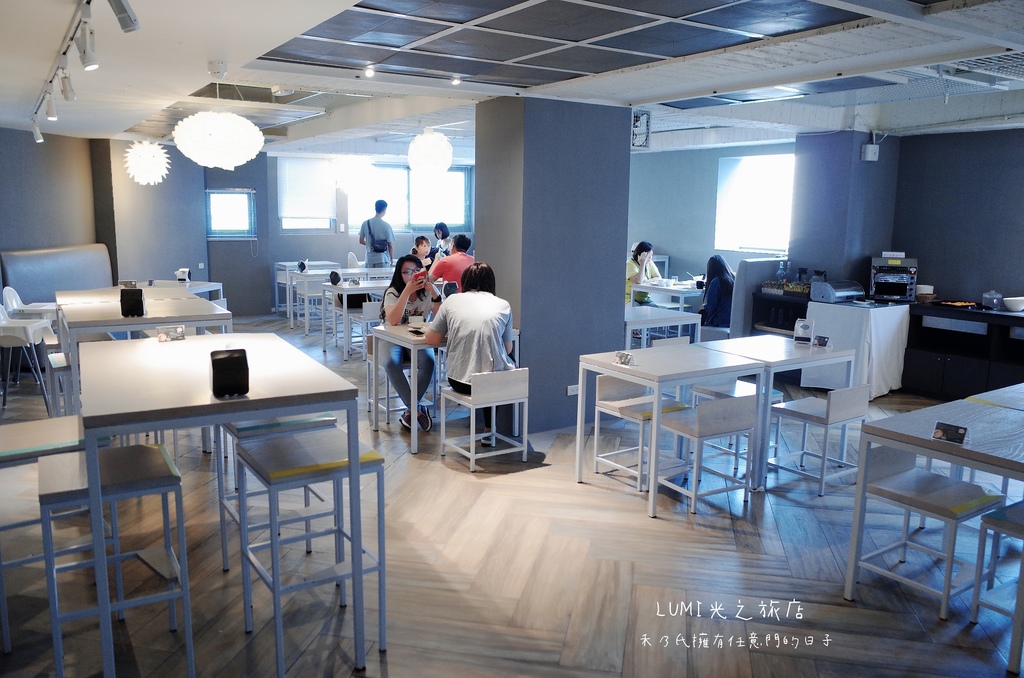 台中光之旅店早餐Lumi Hotel