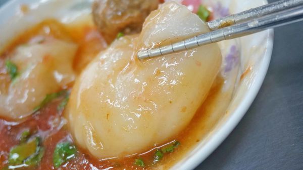 【台北美食】肉圓大王-五分埔裡的好吃清蒸肉圓店
