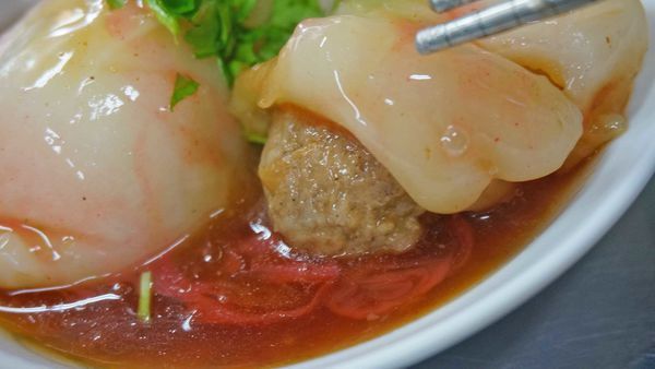 【台北美食】肉圓大王-五分埔裡的好吃清蒸肉圓店