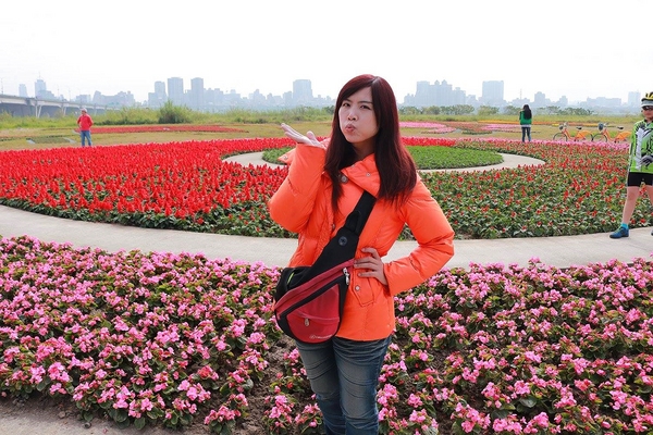 鴨鴨地景藝術公園 ( 鴨鴨公園 ):【新北市景點】三重鴨鴨地景藝術公園DUCKLING PARK~NO外星人的麥田圈/親子旅遊/賞花景點