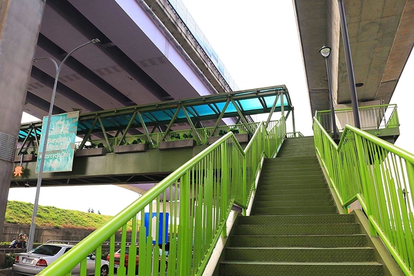 鴨鴨地景藝術公園 ( 鴨鴨公園 ):【新北市景點】三重鴨鴨地景藝術公園DUCKLING PARK~NO外星人的麥田圈/親子旅遊/賞花景點