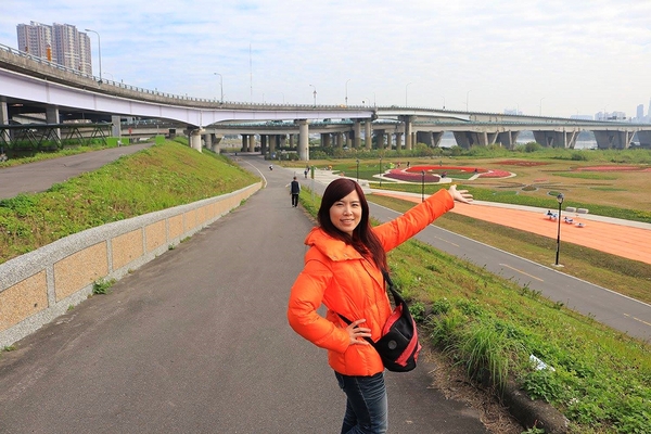 鴨鴨地景藝術公園 ( 鴨鴨公園 ):【新北市景點】三重鴨鴨地景藝術公園DUCKLING PARK~NO外星人的麥田圈/親子旅遊/賞花景點