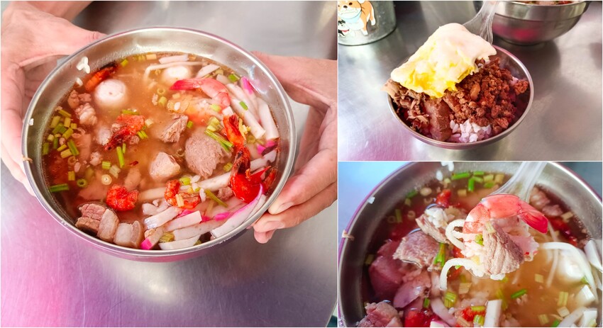 (東港美食)位於華僑市場內-東港曾鮮黑鮪魚專賣店，肥美的甜蝦，入口即化的炙燒比目魚鰭邊肉