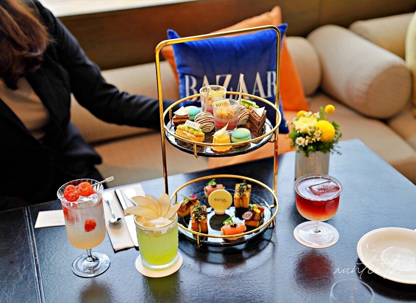 【台北】晶華酒店｜上庭酒廊 X BAZAAR Café，美好年代．風格饗宴，復古華麗下午茶組