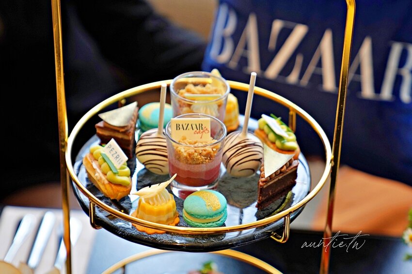 【台北】晶華酒店｜上庭酒廊 X BAZAAR Café，美好年代．風格饗宴，復古華麗下午茶組