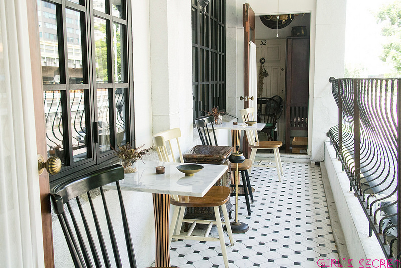 香頌私宅洋樓‧預約制 私宅餐廳 陽台